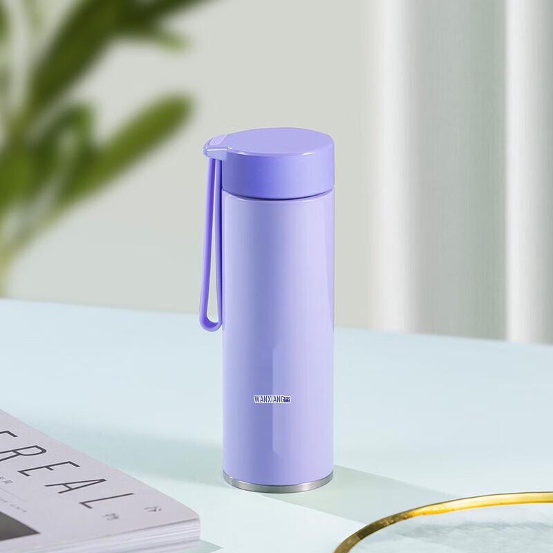 WANXIANG Insulated Portable Glass Mug