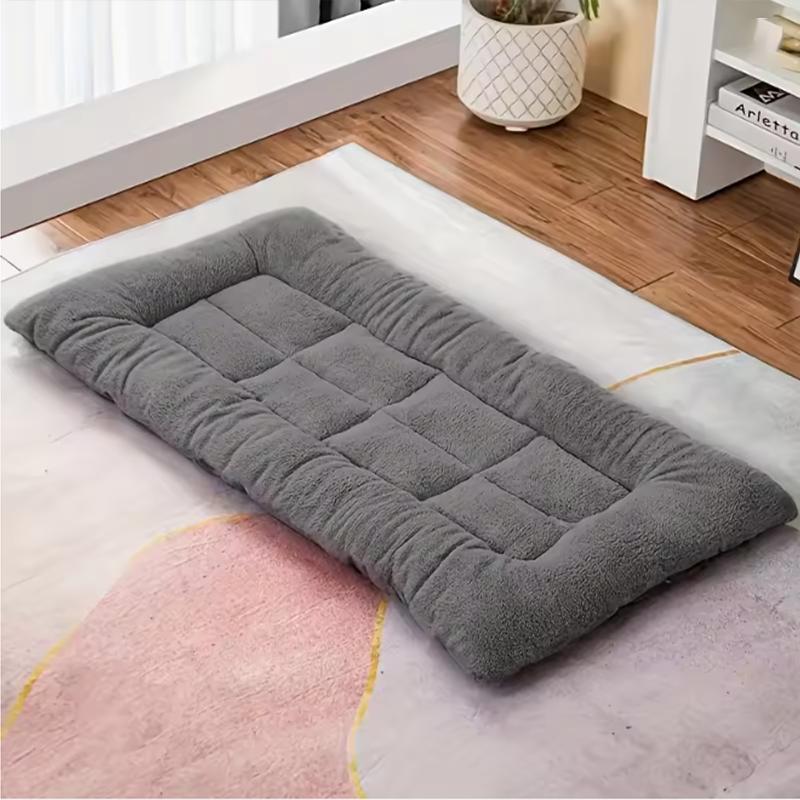New Hot Sale Extra Large Plush Dog Bed 120*60cm – Super Soft Polyester Pet Mat Thickened Sofa-Style for Large Dogs At Home