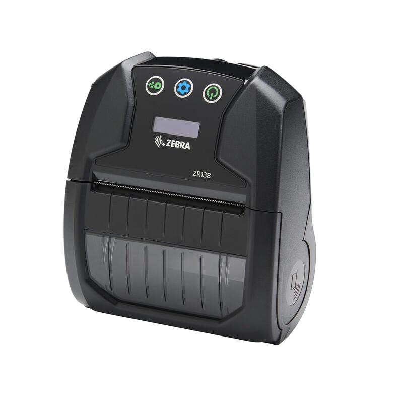 Zebra ZR138 72mm Thermal Label Printer CN plug (adapter included)