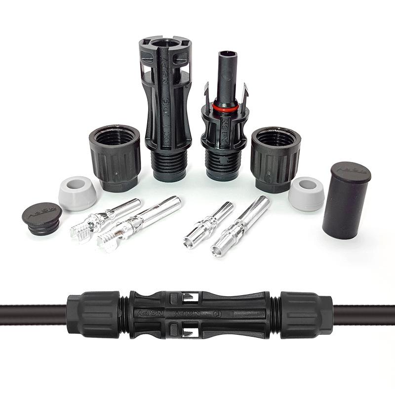 Free shipping 10/20/50 Pairs Solar Connector 1000V30A Solar Panel Branch  PV  Connectors Connect Tool Crimping pliers