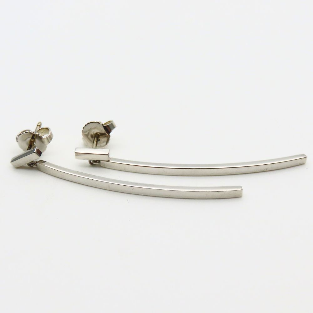 Used TIFFANY&Co. Pierce T Wire Bar Silver925 2.8g Silver Swing