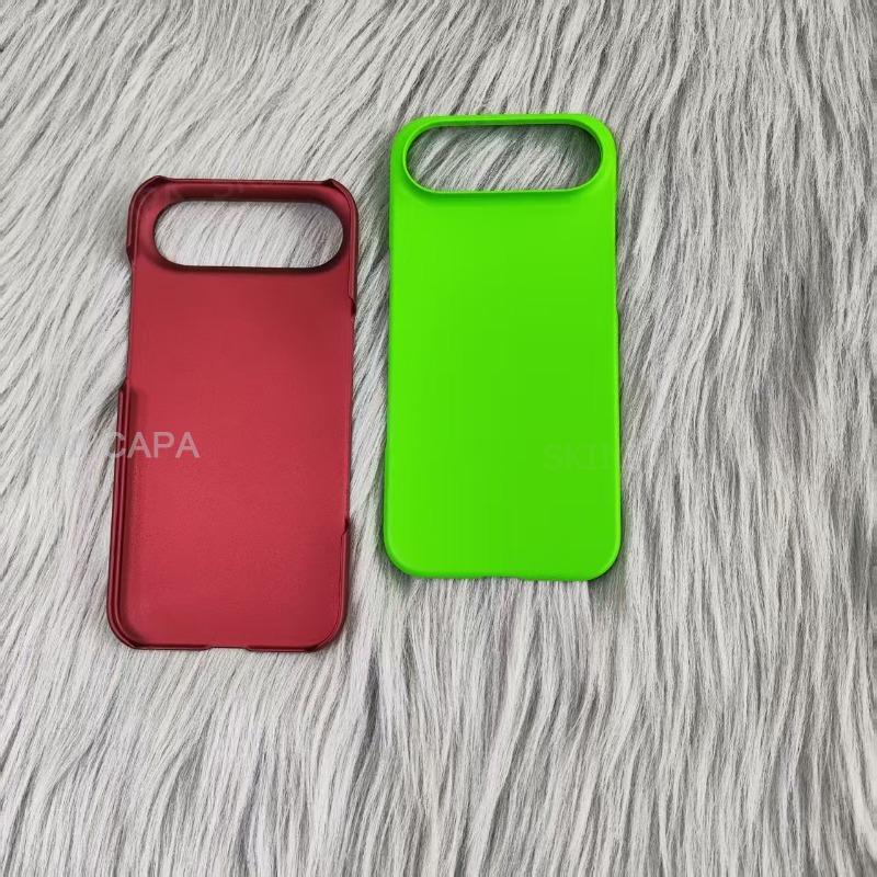 Smukłe Matowe Twarde PC Etui na Telefon dla iPhone 17 Air 17 Pro Max Wstrząsoodporne Jednokolorowe Pokrowiec Shell dla iPhone 17Pro 17Air Bumper