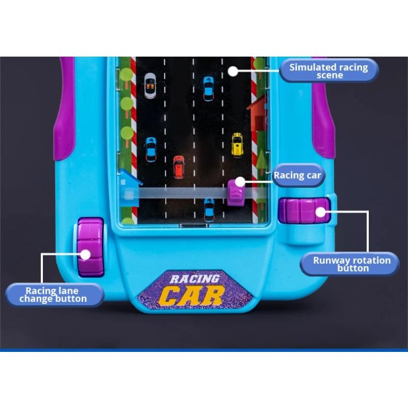 Non-electric Model Race Car Game Kids Racing Through Adventure Palm Game Toys Simulate Driving Car Toy
