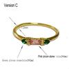 4 Pieces / Set Of Fashion Women's Rings Alloy Ring Diamond Jewelry
