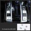 Electronic handbrake button sequins aluminum alloy interior Honda Civic 2016-19