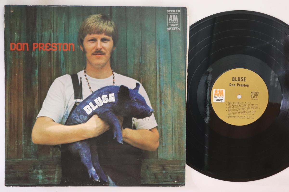 

LP Record DON PRESTON Bluse SP4155 AM 1968 US Blues Used
