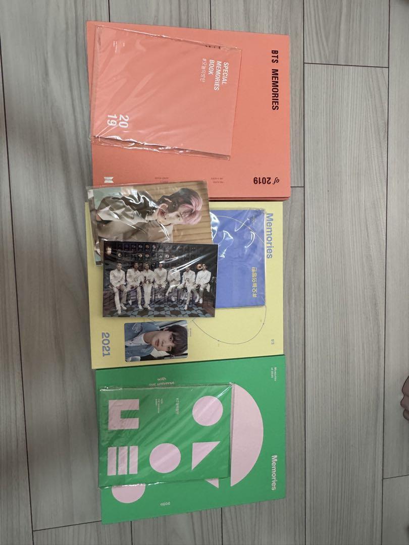 

[USED] BTS Memories of 2020 2021 2019 DVD Memories