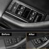 Für Skoda Octavia/RS 2015 ~ 2019 Zubehör LHD 8 teile/los Auto Innen Fenster Glas Lift Control Taste Panel Abdeckung aufkleber