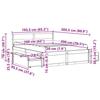 VidaXL Bed with Drawers and Mattress 160x200 Cm Solid Pine Wood, Bedroom Furniture, Wooden Bed, Bed with Drawer, 3281892