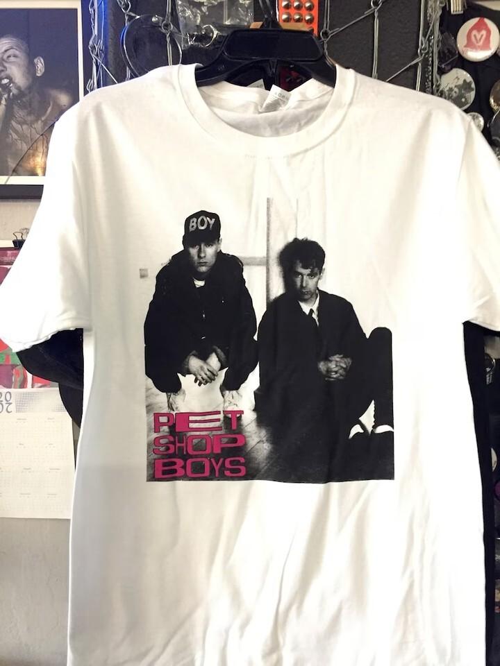 Pet Shop Boys shirt tee short sleeve men women GC1477 S