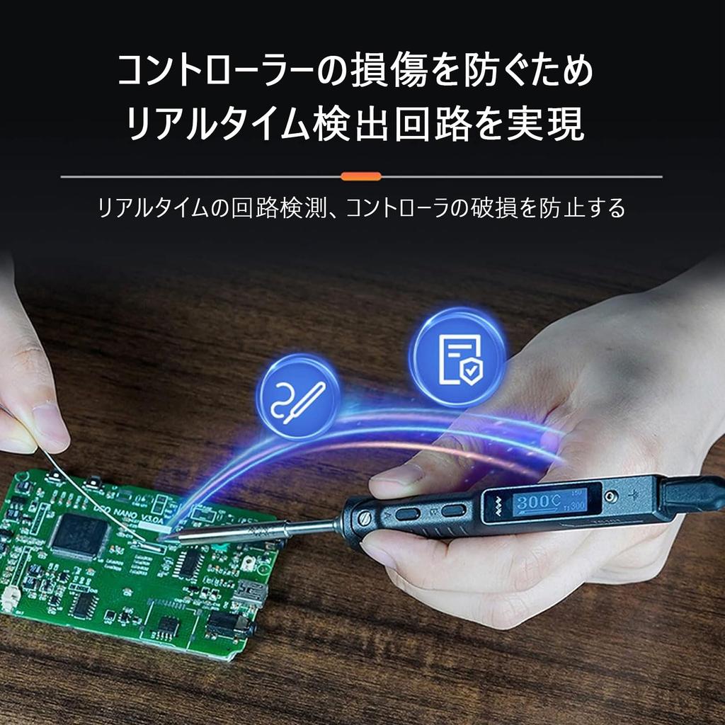 TOOLSAVING TS101 PD 90W DC 65W Soldering Temperature Upgraded Temperature Rapid for Home Appliance and Electrical DIY Iron, Control, Edition, 50-400°C