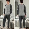 New Cotton Men's Pajamas Spring and Autumn Style Sleepwear Long Sleeve Trousers Large Size Homewear Casual Loungewear Set