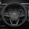 Car Leather Steering Wheel Cover for Hyundai NEXO IONIQ 5 6 9 XRT N Line EV      2024 2025 Accessories