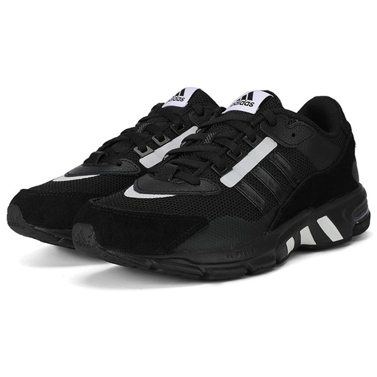 Adidas EQT Sncelebration Round Toe Lace-Up Slip-Resistant Durable Low-Top Running Shoes Unisex Sneaker Black White FW9986