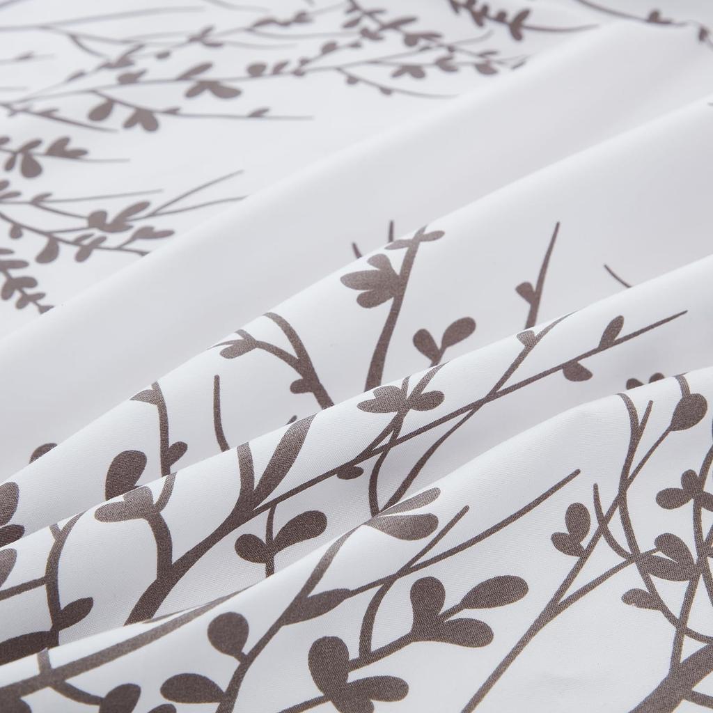 Malý svěží rostlinný vzor Matrace Třídílná Digitální Tisk Matrace Povlečení Sada Pro Dospělé Děti