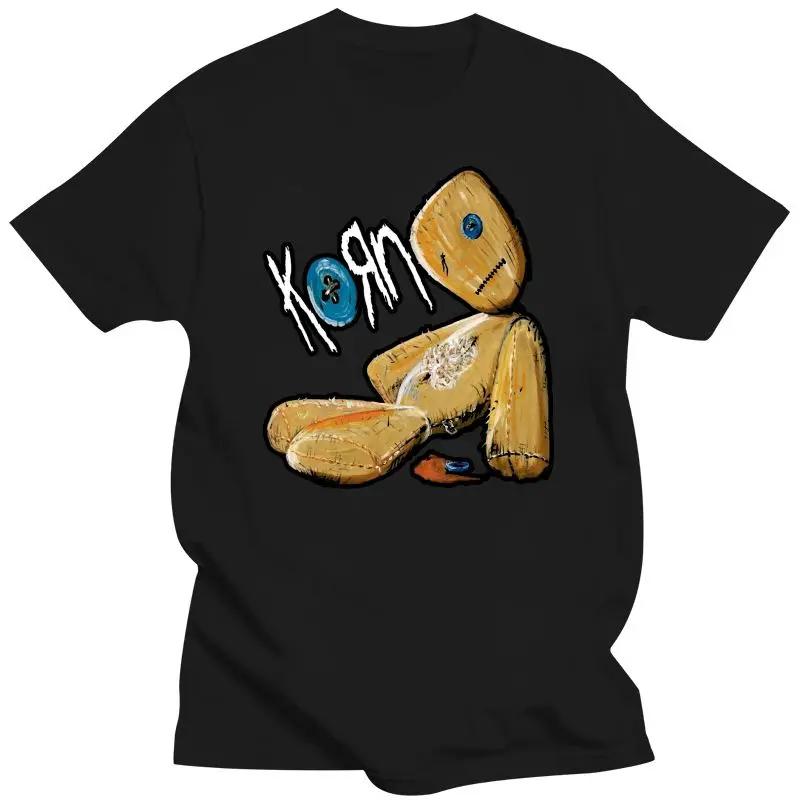KORN ISSUES ROCK BAND Maglietta Stampata Estate Donna Uomo Cotone T-shirt Moda Casual Girocollo Maglietta Harajuku Y2k Streetwear Manica Corta