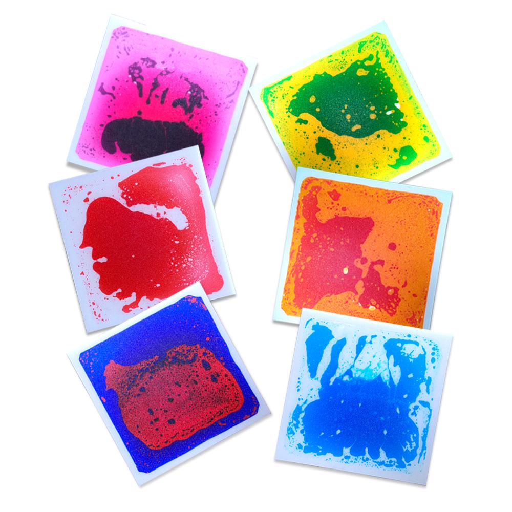 Liquid Floor Sensory Puzzle Pads for Kids – Kindergarten Colored Texture Bricks
