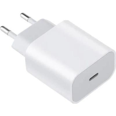 25W Fast Charger - E.F.CONNECTION - USB-C - White - Power Adapter for Samsung