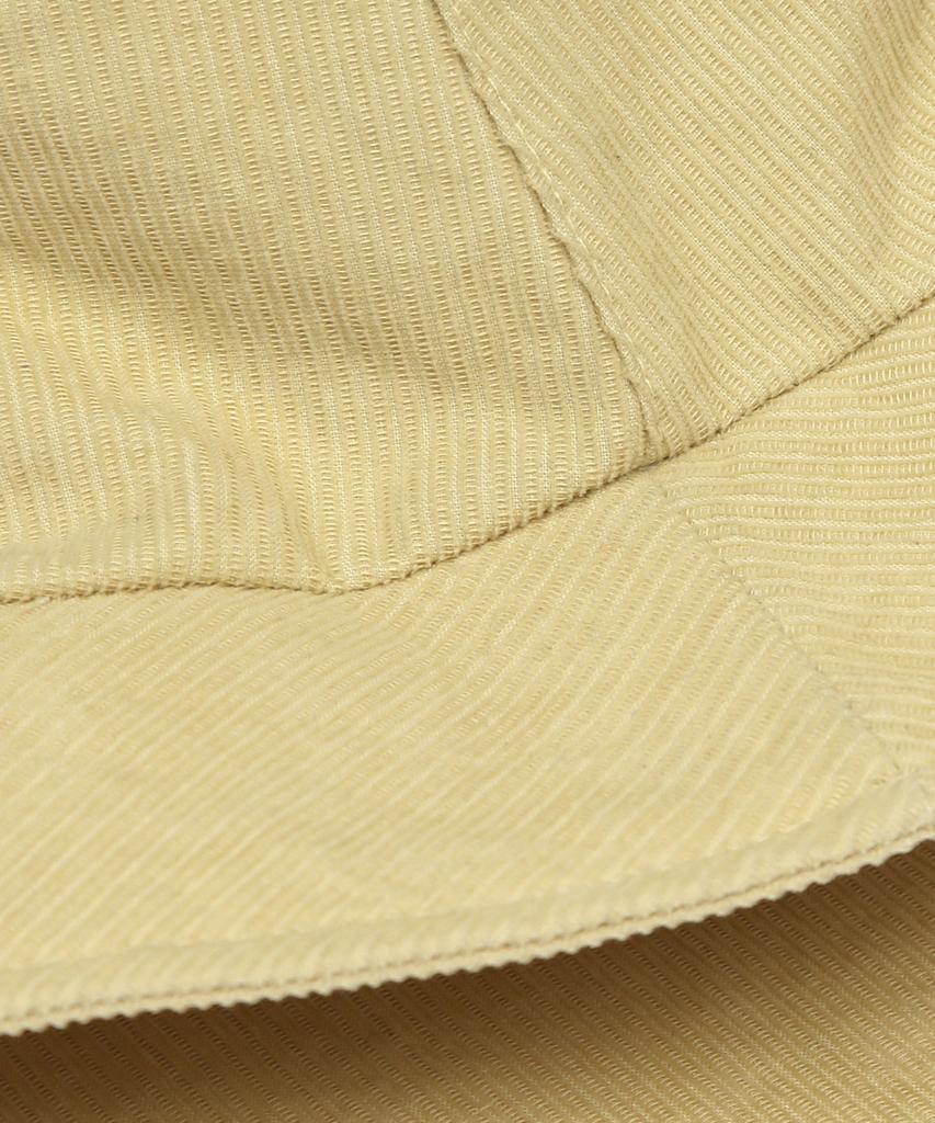 Eondeokeonteulolseutyudio Cotton Short-Brimmed Bucket Hat Plain Bucket / Peach St / Lemon