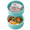 Skater Ag+ Silver Ion Antibacterial Lunch Box 2 Tiers Round Hangyodon Sanrio Made in Japan 500ml ONWR1AG-A