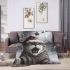Cat Selfie with Santa Warm Blanket  Girls Boys Plush Throw Blanket Fluffy Living Room Flannel Bedspread Sofa Bed Cover