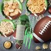 192pcs Football Party Supplies 2024, Football Party Plates and Napkins Decorations Supplies for 24 Guests, Football Super Bowl Disposable Paper