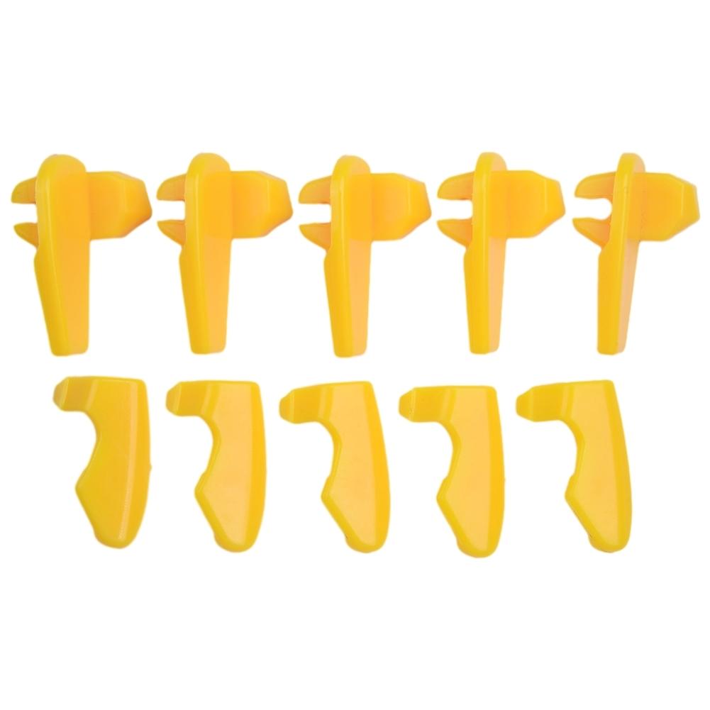 Nylon Tire Changer Yellow 10pcs Set Bird Head Protectors