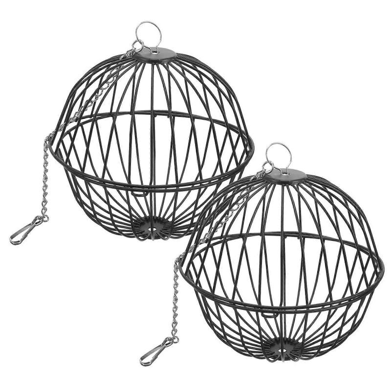 2pcs Rabbit Feeder Ball Small Animals Hanging Feeder Toy Rabbit Feed Dispenser Hamster Chinchilla Enrichment