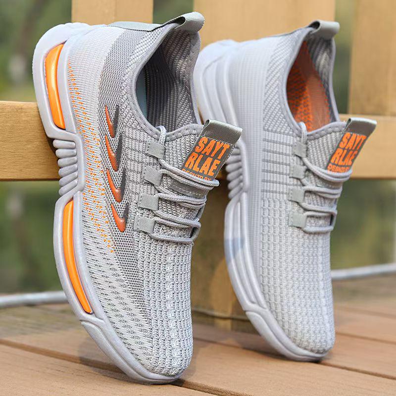 Men's Summer Mesh Slip-on Sneakers - Breathable Casual Shoes for Students