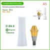 1 Set 4.8Mm Composite Right-Angle Abutment Implant Substitute Titanium Alloy Material Dental Lab Replacement Accessory For Osste