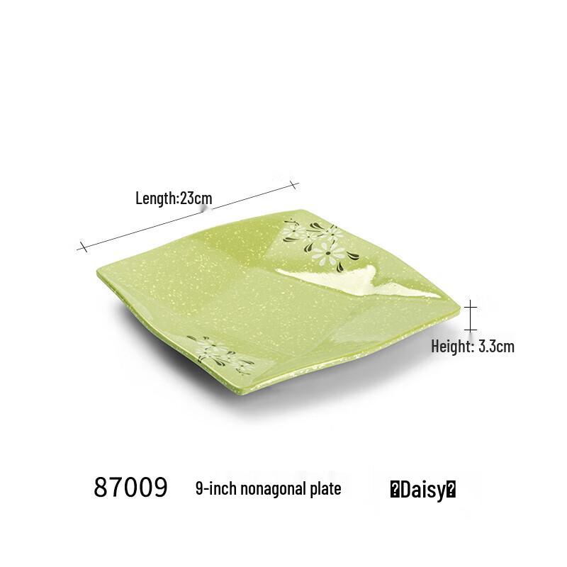 Melamine Square Dinner Plate