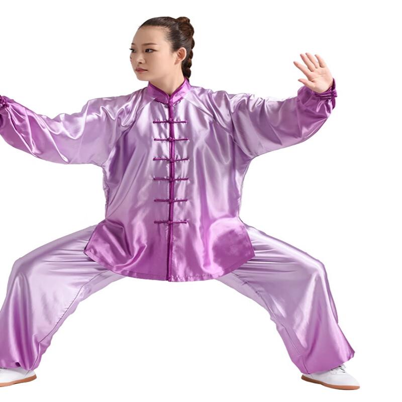 Unisex Gradient Tai Chi Uniform