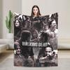 Walking Deads   Blanket Quality Soft  Throw Blanket Spring Child Couch Chair Fluffy Bedspread