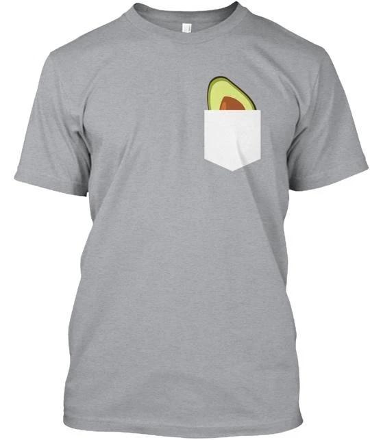 

Avocado Front Pocket TTshirt Made in the USA Size S to 5XL L