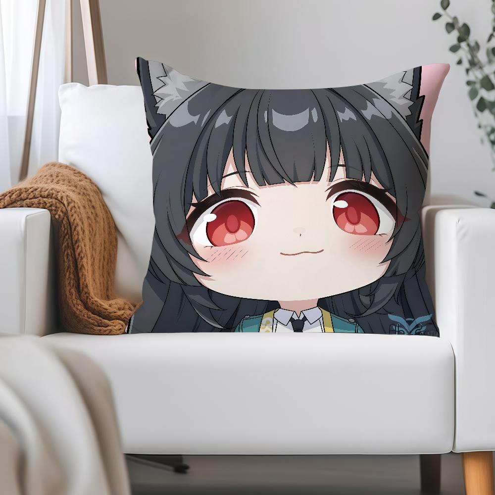 Game Z-zenless Z-zone Z-zero Hoshimi Miyabi Pillow Case Applicable Space For Guest Rooms Interiors Cars Office House Decoration