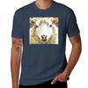 Sheep Art White Sheep Tshirt Big And Tall Gym Tshirt