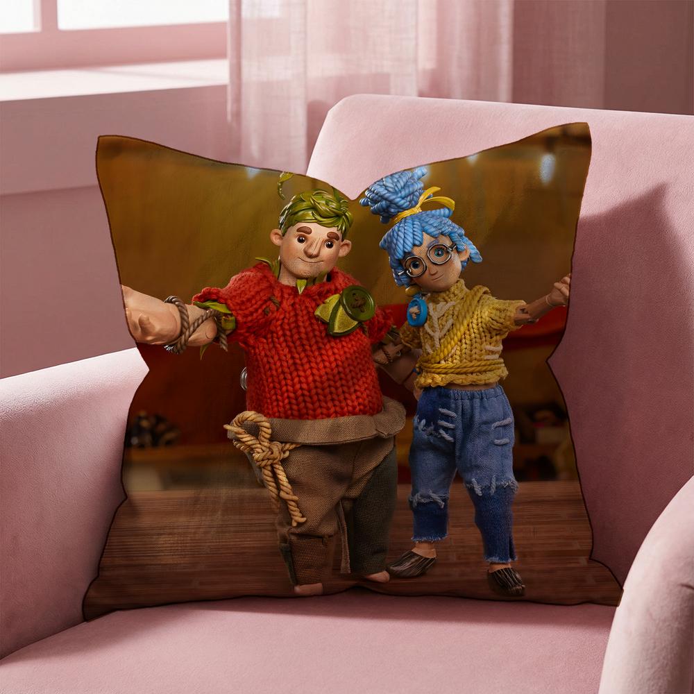 Spiel It T-Takes Two Kissenbezug Mehrzweck-Kissenbezug für Zuhause & Auto - Wendbar, Weich & Langlebig für den täglichen Gebrauch