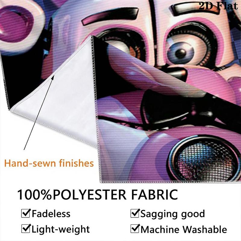Five Nights at Freddy's Pattern Home Decor Tapestry, Wall Hanging, Decorative RV Wall Cloth.ZGT0914011