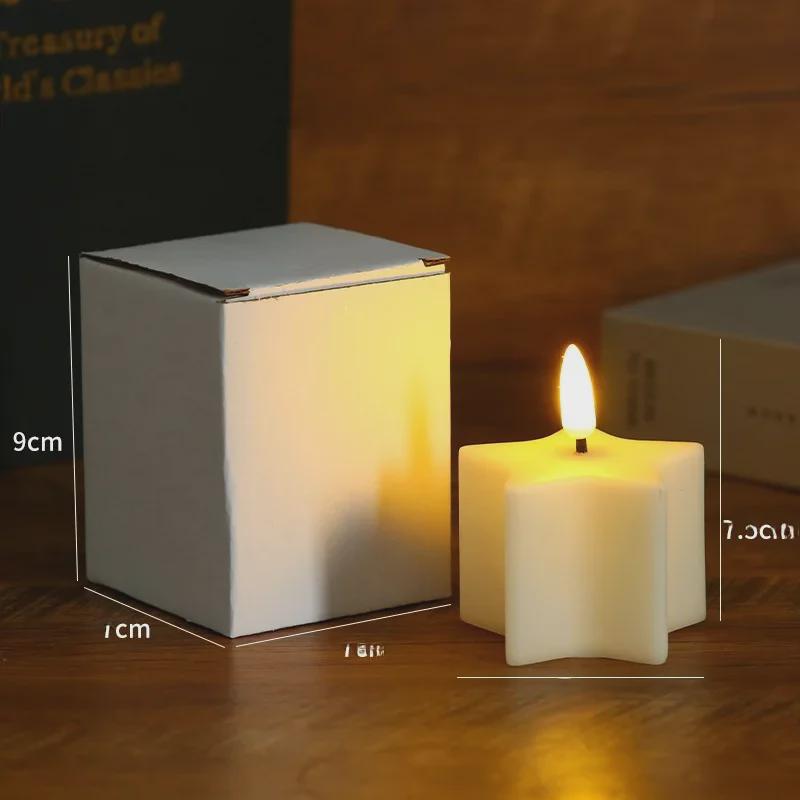 

Светодиодная лампа-свеча Magic Cube — креативный декоративный подарок и реквизит для фотосъемки