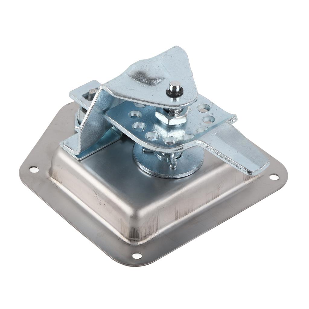 Polished Stainless Steel Toolbox Lock T Handle Latch Foldable Trailer Door Latch for Truck RV Camper