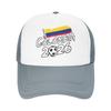 Colombia Soccer Game Fan Colombian Flag Sun Hats Casual Unisex Mesh Trucker Hat Adjustable Gym Baseball Cap Birthday Present