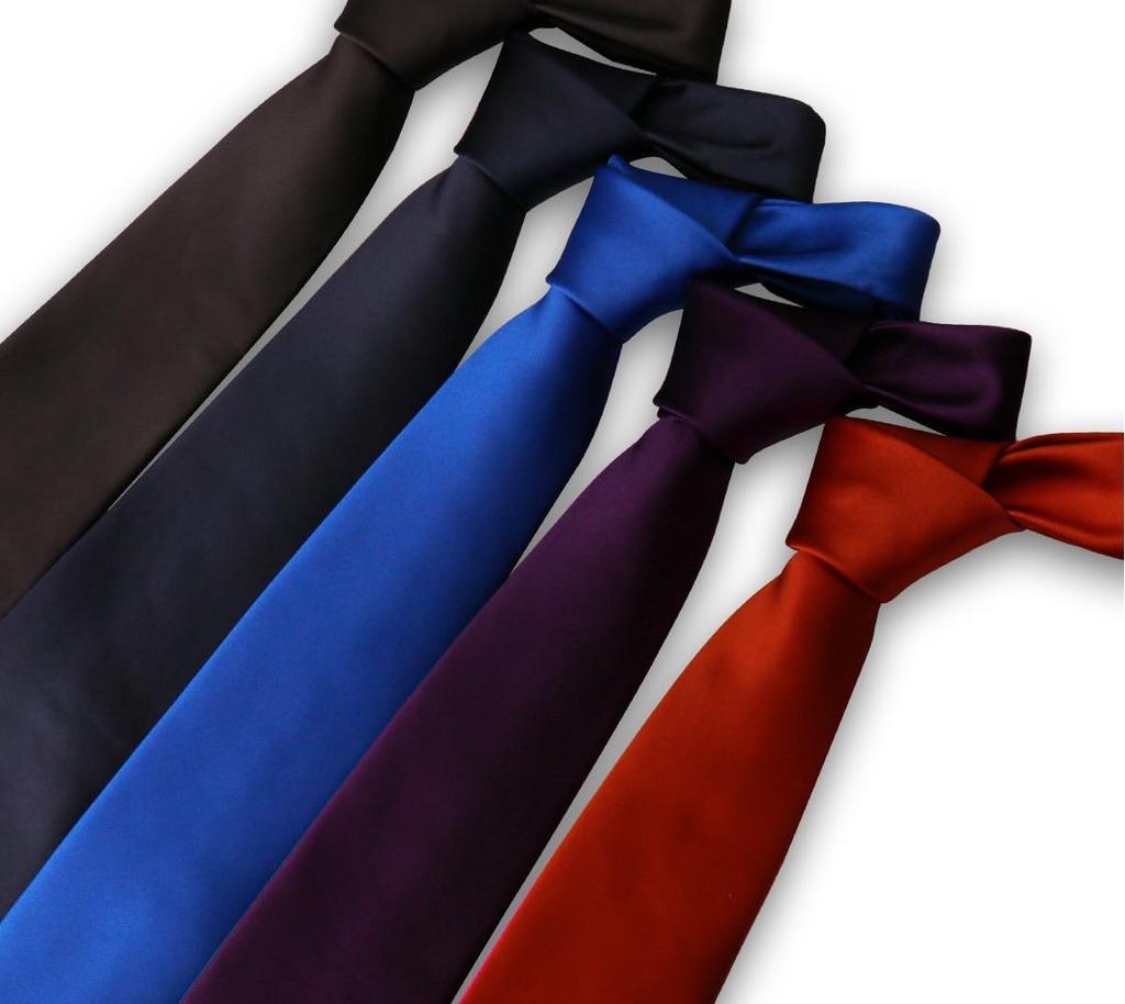 [KYULM7] Men's Waterproof and Oil-Repellent Necktie, High-Quality, Elegant, Washable, Approx. 8cm Wide, Stylish, Suitable for Spring, Summer, Autumn,