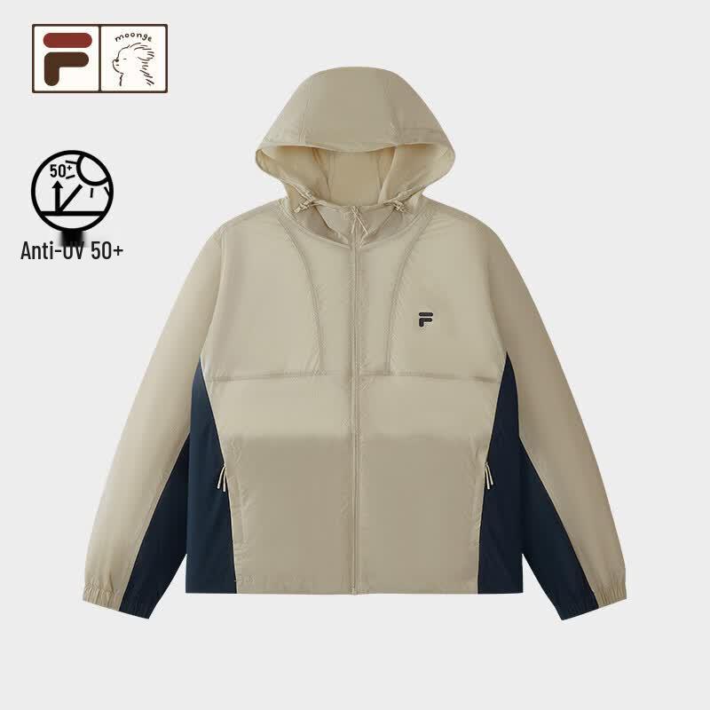 FILA FUSION Sketchy Dog Collaboration Men's Sun Protection Hooded Jacket