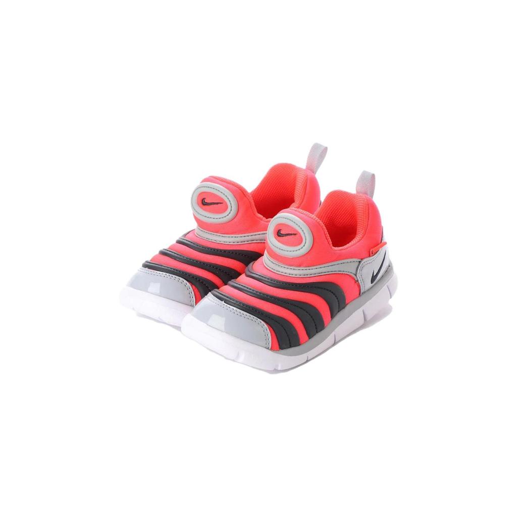 Nike Dynamo Free Low top Toddler Shoes Red Black Gray Infant And Toddler 343938-629