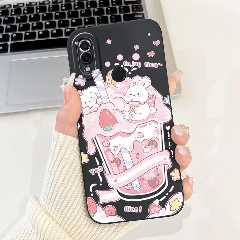 For Xiaomi Redmi Note 7 Case Cute Panda Cartoon Painted Cover Soft Silicone Phone Case For Redmi Note 7 Note7 Back Covers Bumper
