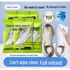 Rinse-Free White Shoe Wipes: Easy Clean & Stain Removal for Sports Shoes