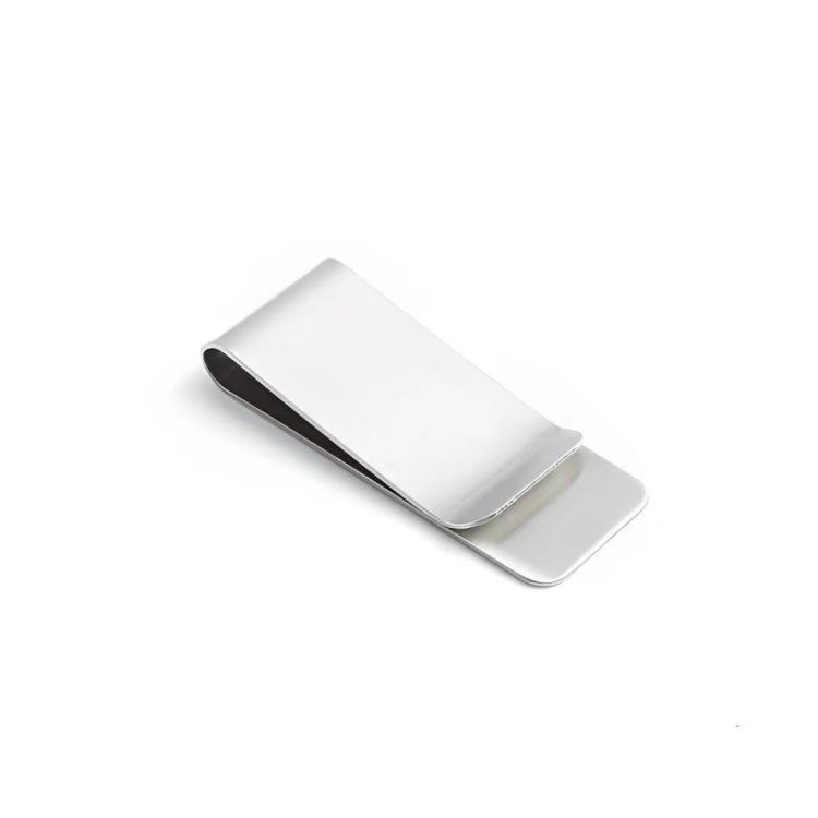 Minimalist Metal Men's Wallet & Card Holder with Pen and Ticket Clip