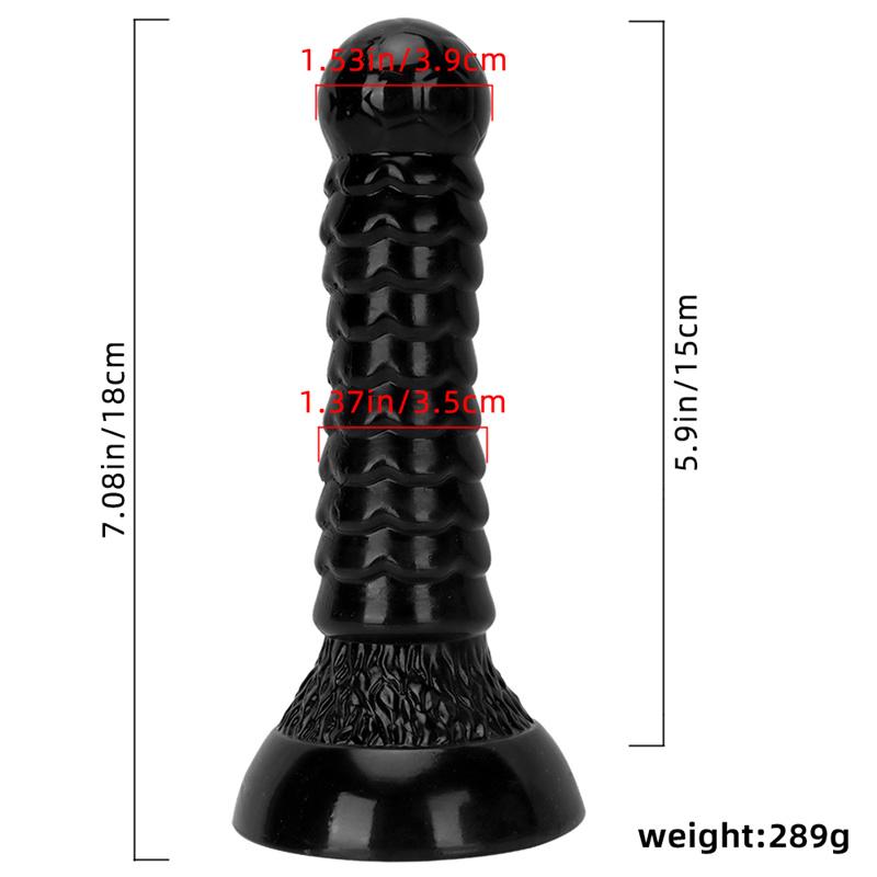 Female Simulation Masturbator Eggless Penis Private Stick Thrusting Soft Rear Anal Plug Erotic Products