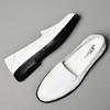 Men Shoes Fashion Flats Casual Genuine Leather Slip-on Stylish for Male Comfortable Light Loafers Shoes Hip Hop Evening Dresses