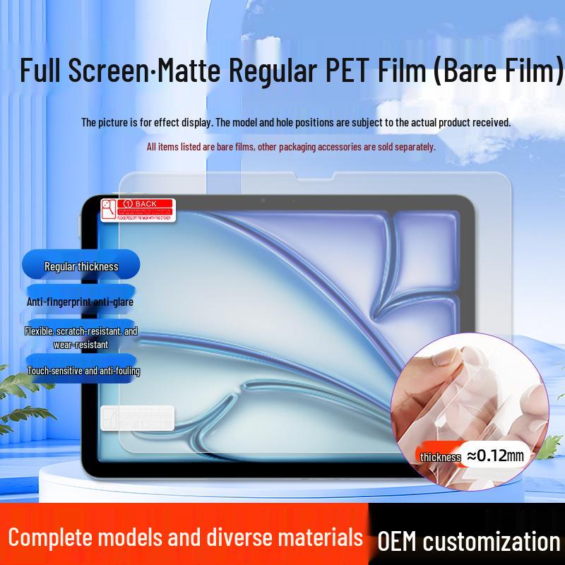 

Матовая защитная пленка высокой четкости для Oppo Pad SE 11 дюймов, взрывозащищенная, ПЭТ, гидрогель Oppo Pad 4 Pro (13.2 inches)